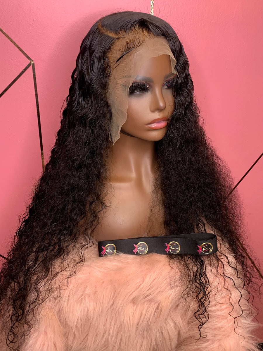 Spanish curl 13x6 HD lace frontal wig – Real Fancy Hair Co display picture 1